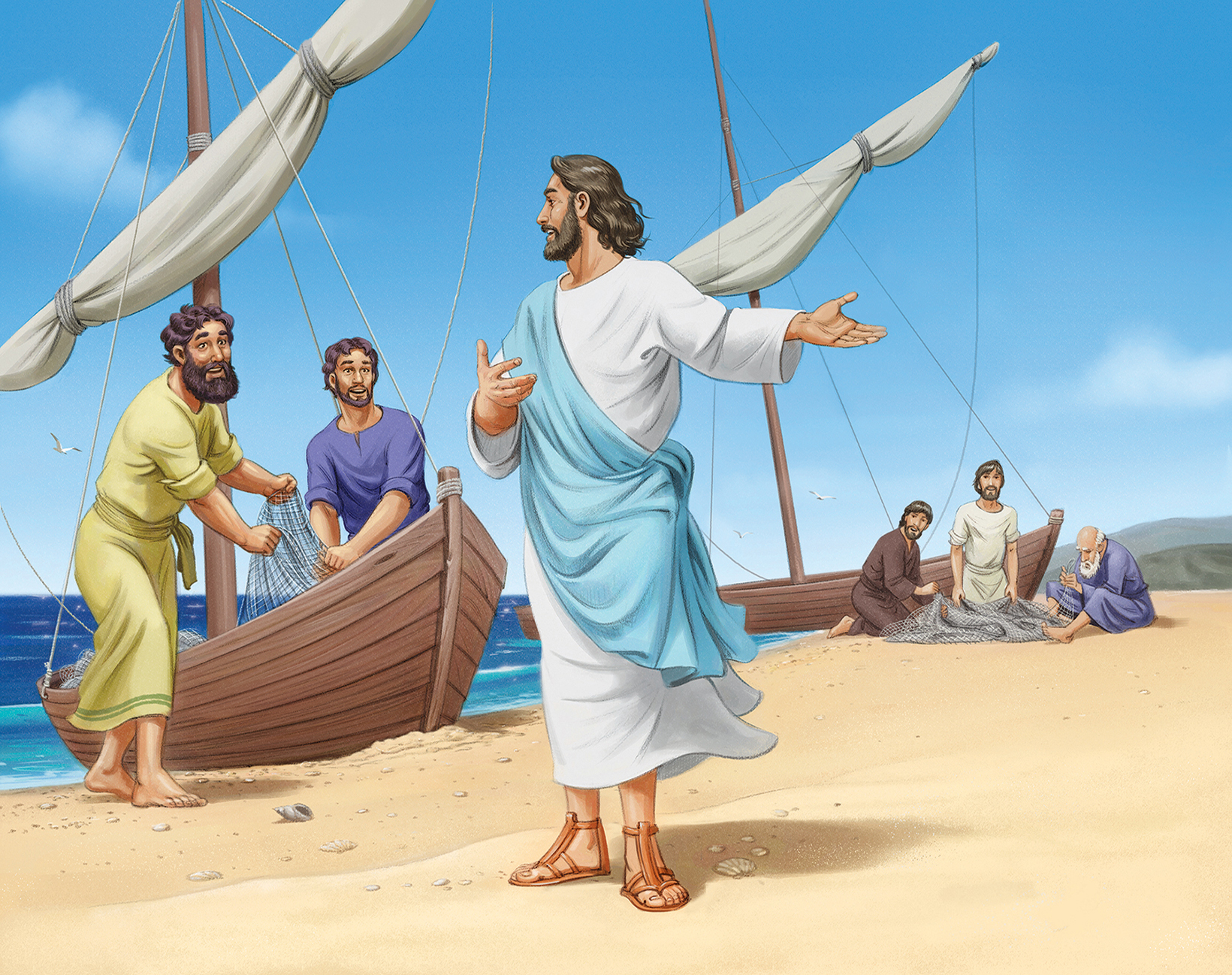 Иисус призывает Иакова и Иоанна